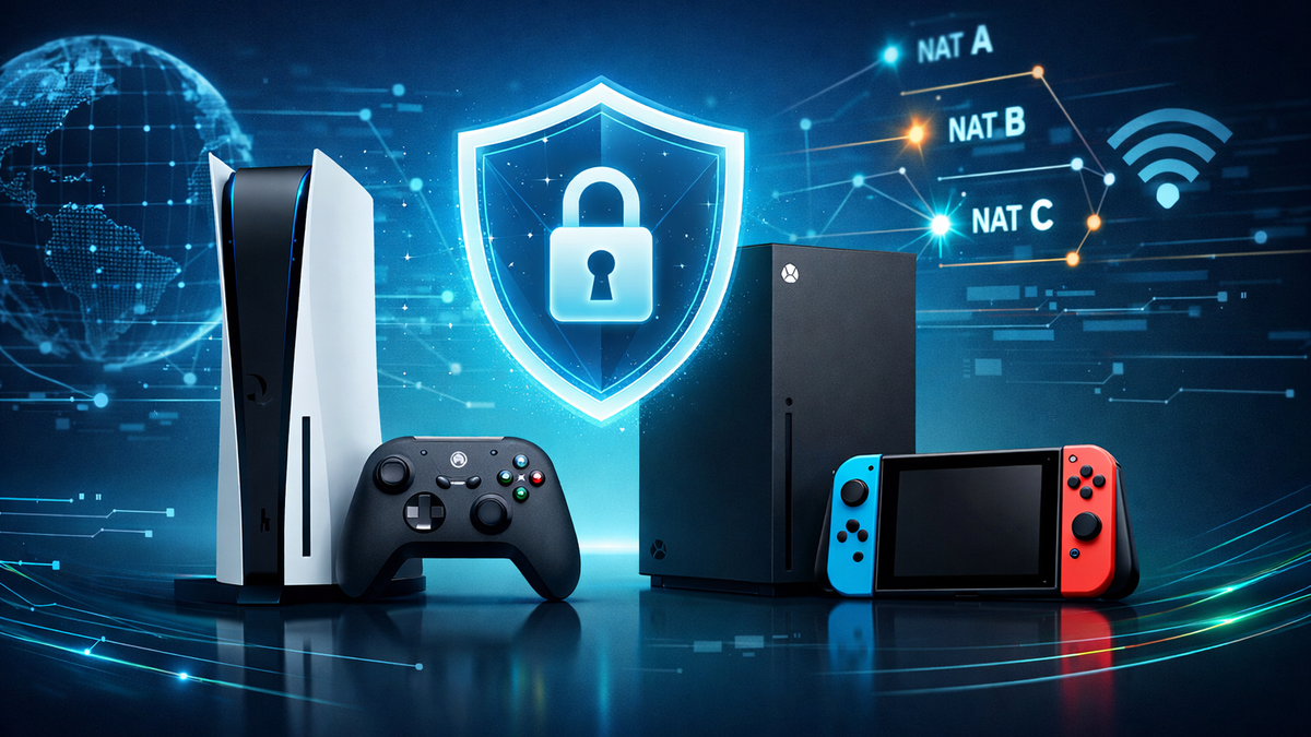 VPN для PlayStation/Xbox/Nintendo Switch: как настроить и что делать с NAT-типом